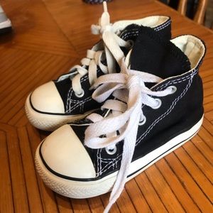 Black toddler Converse
